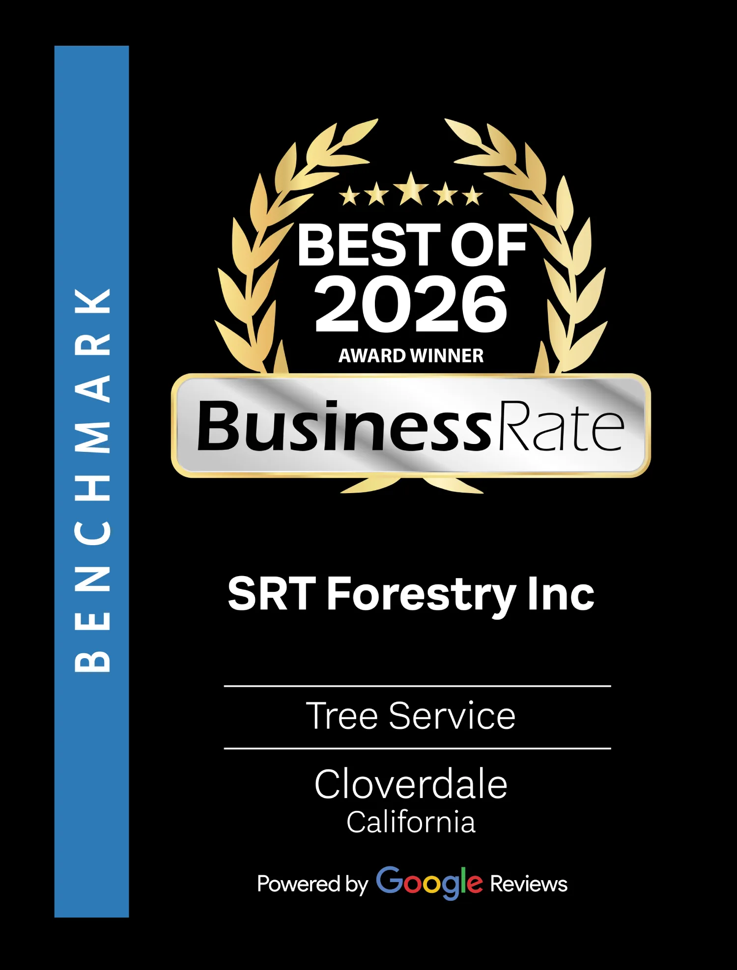 SRT Forestry Inc — BusinessRate Best of 2026 award