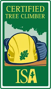 ISA Certified Tree Climber badge